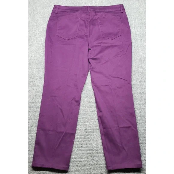 Chicos Jeggings Womens 2.5P Purple Comfort Fit Denim Pants Jeans Casual Stretch - Picture 7 of 16